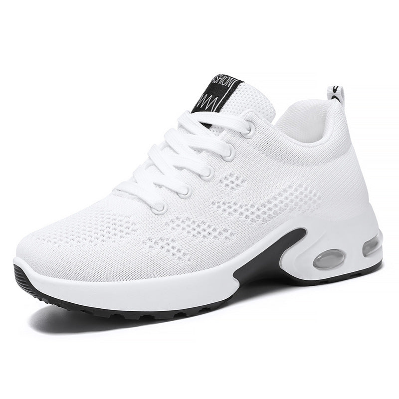 Women's shoes 2026 spring collection: plus size women's shoes for export, cross-border casual air cushion running shoes, breathable soft sole athletic shoes for women