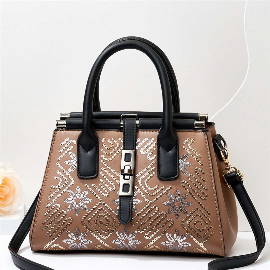 2026 winter new korean style fashionable minimalist popular middle-aged mom bag shoulder bag crossbody bag tote bag - dropshipping available