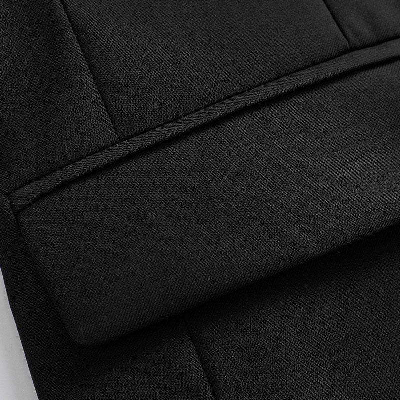2026 autumn men's casual business dress youth fashion stand-up collar suit stand-up collar Mao suit
