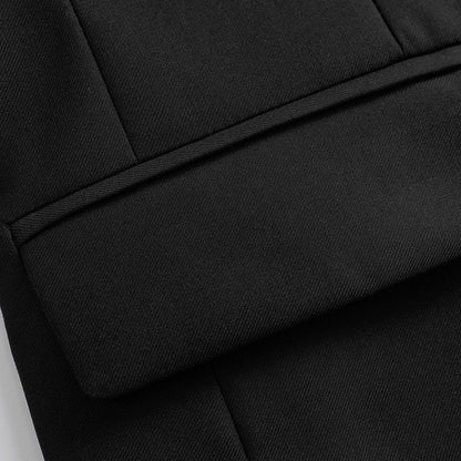 2026 autumn men's casual business dress youth fashion stand-up collar suit stand-up collar Mao suit