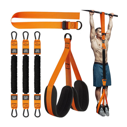 Cross-border exclusive pull-up assist belt auxiliary belt horizontal bar elastic rope indoor for home high school entrance examination training equipment manufacturer