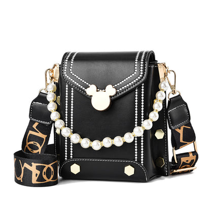 Women's bag 2024 winter new arrival: trendy and stylish double-strap phone bag, shoulder bag, crossbody bag, and handbag - dropshipping available