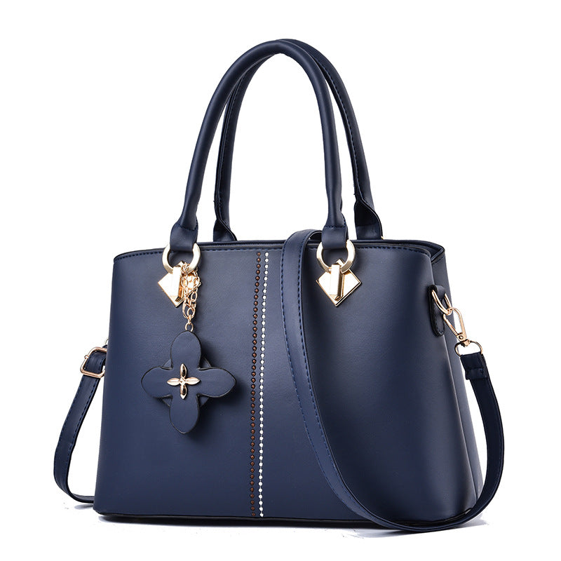 Trendy bags 2026 new korean style women's bag fashion handbag trendy pu leather structured large capacity shoulder bag crossbody bag