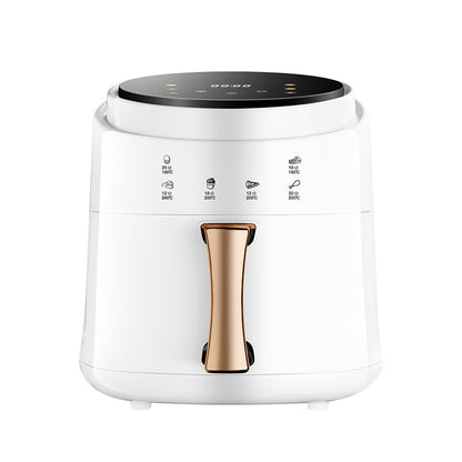 Cross-border air fryer, touchscreen, 6l air fryer, large capacity, multifunctional, fully automatic, home electric fryer for french fries