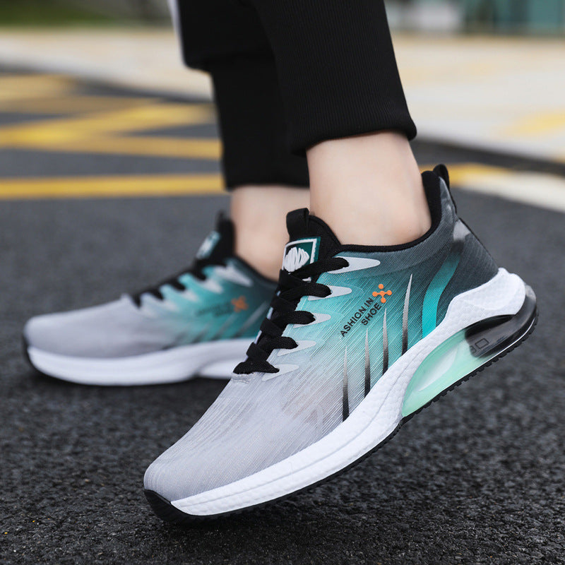 Men's shoes 2025 new korean style men's sneakers spring and autumn soft sole youth running shoes trendy men's shoes wholesale