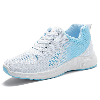 Jinshiyuan |   Women's lightweight breathable mesh sneakers - stylish, versatile, casual shoes with soft soles for all-day comfort.