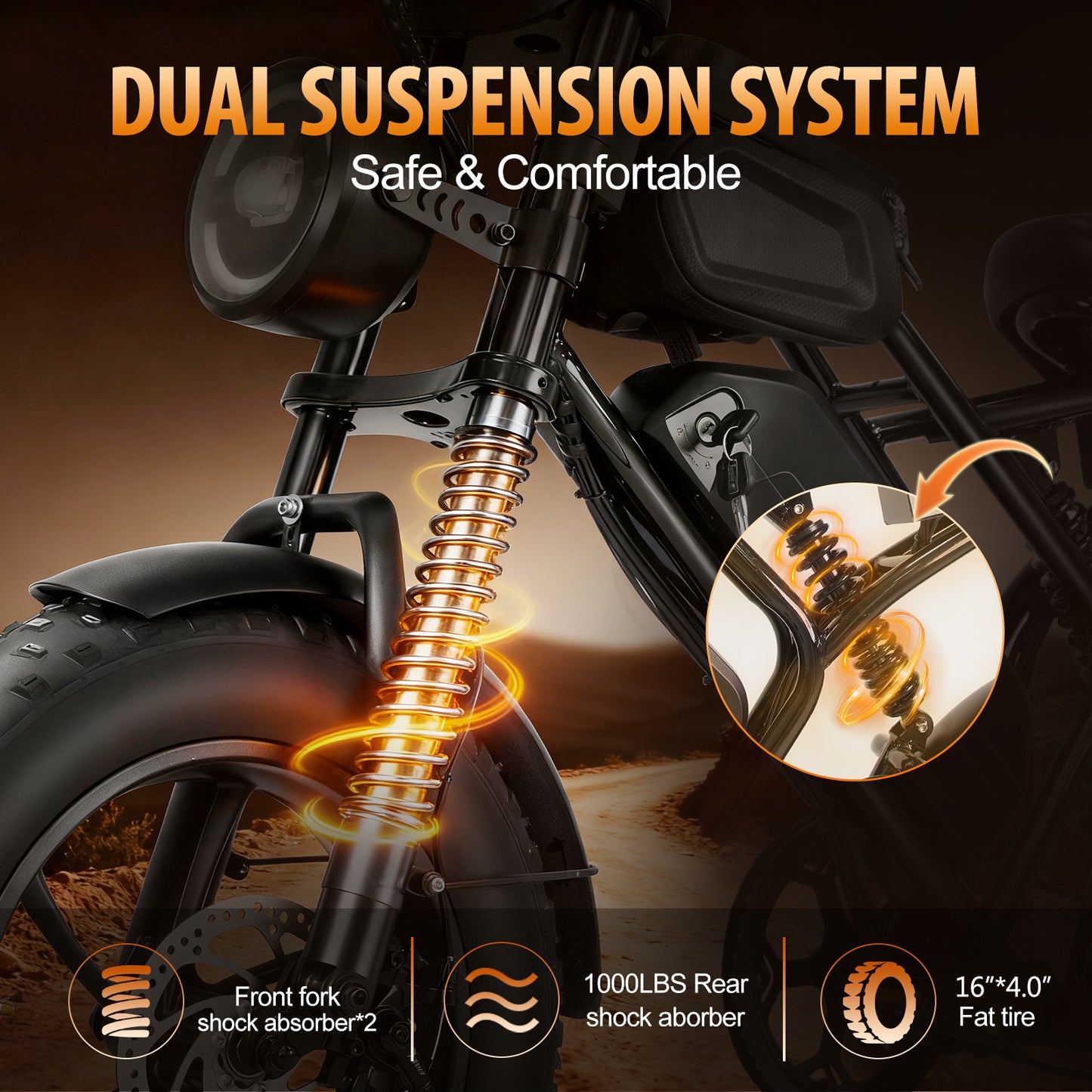 electric bicycle lithium battery long battery life single speed delivery mobile phone bag mini fat tire snow bike
