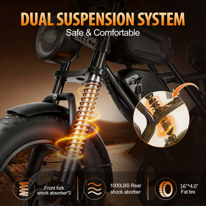 electric bicycle lithium battery long battery life single speed delivery mobile phone bag mini fat tire snow bike