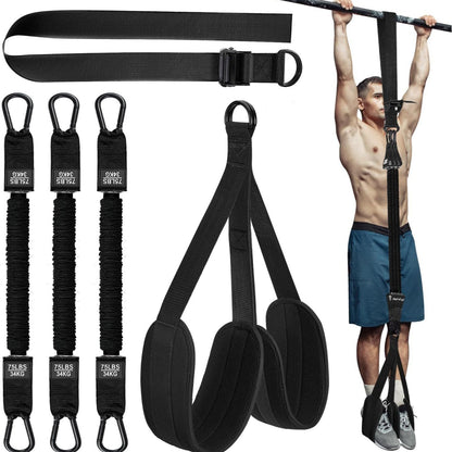 Cross-border exclusive pull-up assist belt auxiliary belt horizontal bar elastic rope indoor for home high school entrance examination training equipment manufacturer