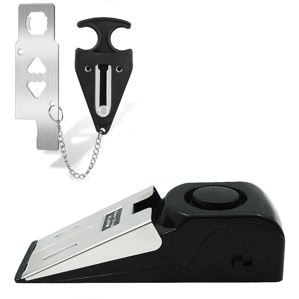 Hotel door block anti-theft alarm, door seam alarm, door plug alarm, home door stop alarm