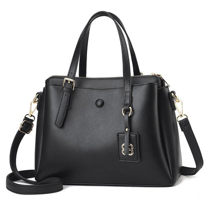 Women's bag 2026 winter new arrival: minimalist solid color, large capacity, premium feel, handbag/crossbody bag - dropshipping available