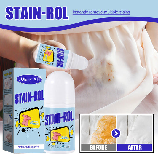 JUE FISH Portable No-Wash Clothes Ball White Clothes Stain Remover Oil Stains Coffee Stains Makeup Stains