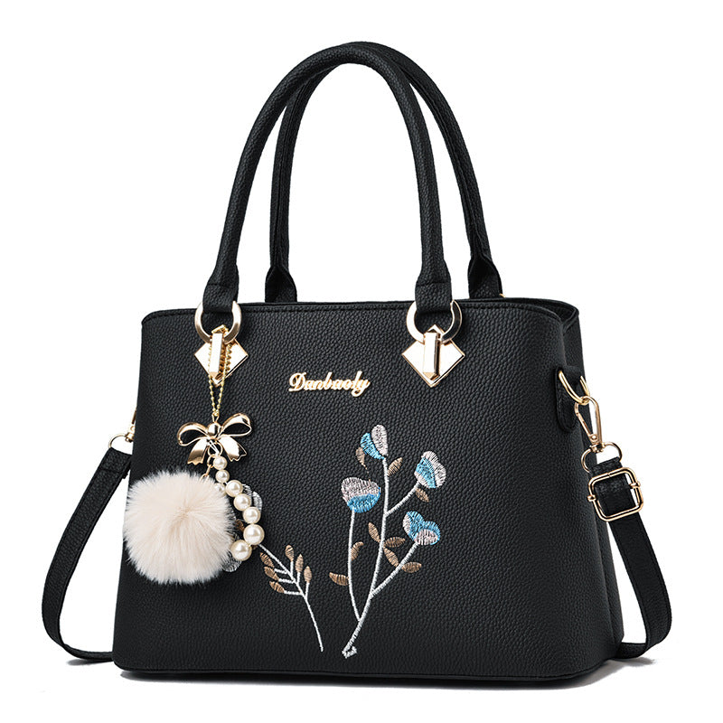 2026 winter new arrival: trendy and stylish plush charm decorative women's shoulder, crossbody, and tote bag - dropshipping available