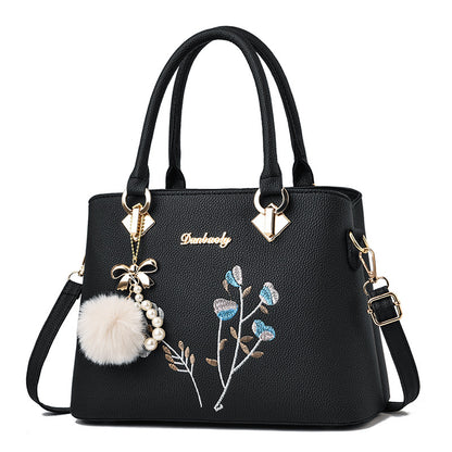 2026 winter new arrival: trendy and stylish plush charm decorative women's shoulder, crossbody, and tote bag - dropshipping available