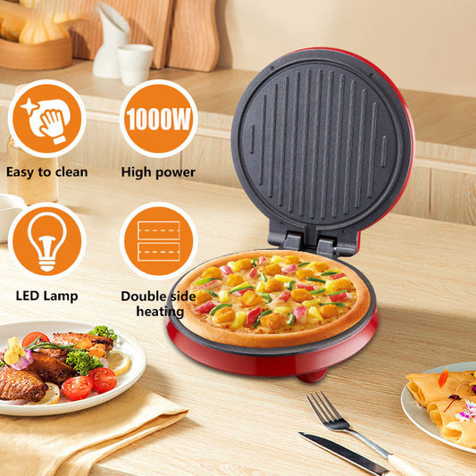 Cross-border european standard for home pizza machine, pancake machine, pancake machine, spring pancake machine, non-stick pan, electric pancake machine, pancake pan