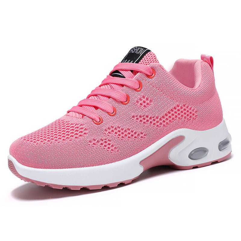 Women's shoes 2026 spring collection: plus size women's shoes for export, cross-border casual air cushion running shoes, breathable soft sole athletic shoes for women