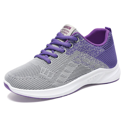 Women's spring collection: breathable athletic sneakers, lightweight & comfortable flats, flyknit slip-ons, versatile & stylish mesh shoes