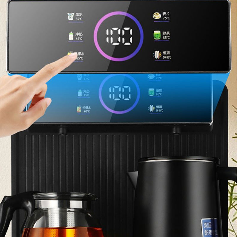 Tea bar machine cross-border new water dispenser fully automatic remote control tea bar machine with water bucket for home