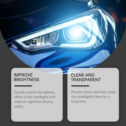 OUHOE Lamp Care Spray Car Headlight Shade Scratch Polishing Repair Refurbishment Care Spray