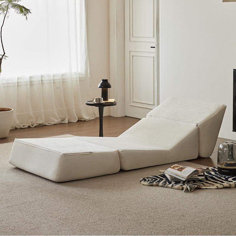 Foldable lazy sofa small apartment living room bedroom leisure single internet celebrity cross-border compression roll bag can lie down and sleep on the sand