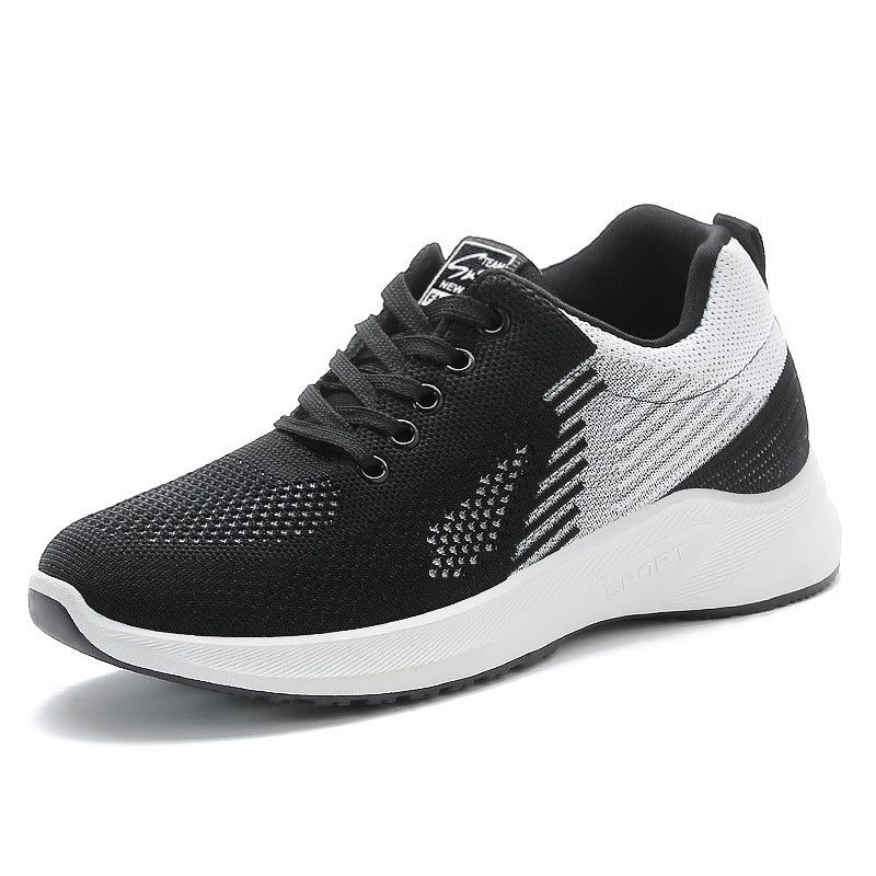 Jinshiyuan |   Women's lightweight breathable mesh sneakers - stylish, versatile, casual shoes with soft soles for all-day comfort.