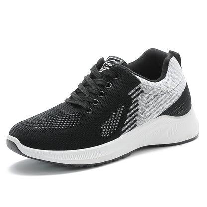 Jinshiyuan |   Women's lightweight breathable mesh sneakers - stylish, versatile, casual shoes with soft soles for all-day comfort.