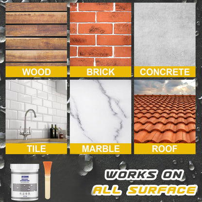 Jaysuing transparent waterproof glue, bathroom indoor crack leakage repair, no smashing brick repair paint glue