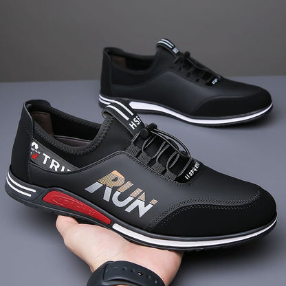 Men's flat shoes - summer lightweight slip-on casual shoes, anti-slip soft sole driving shoes, cross-border e-commerce