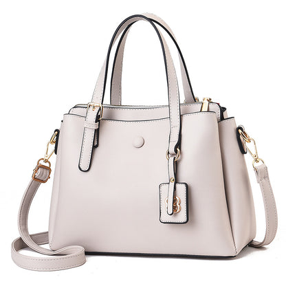 Women's bag 2026 winter new arrival: minimalist solid color, large capacity, premium feel, handbag/crossbody bag - dropshipping available