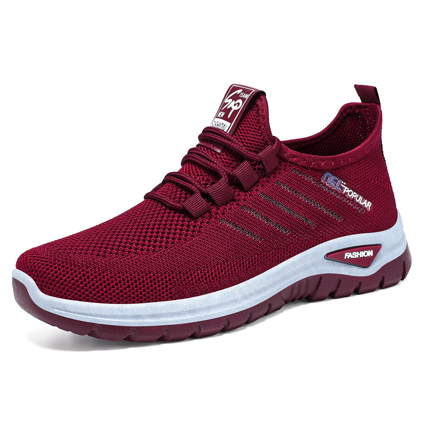 Women's and couple's shoes: customizable small batch production, plus size available, lace-up athletic shoes, soft sole, women's shoes, flyknit breathable casual shoes