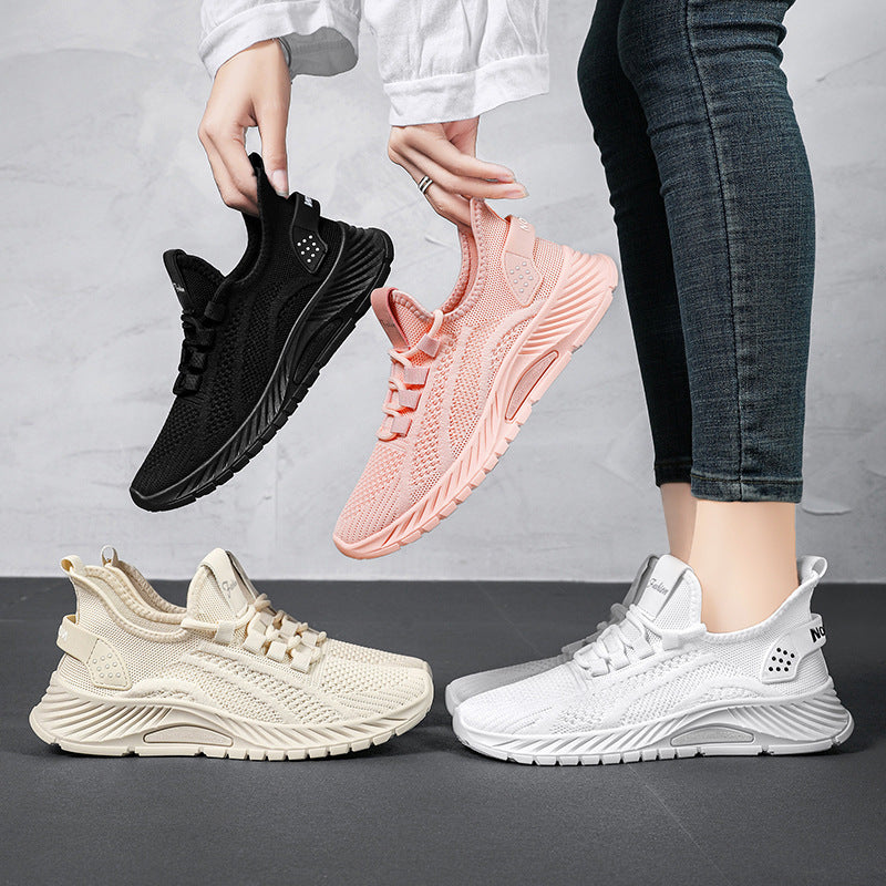 Kangtai women's spring lightweight cross-border shoes, plus size women's shoes, pvc breathable cloth shoes, casual sneakers