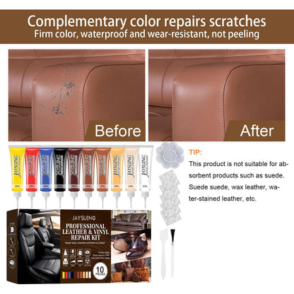 Jaysuing Car Leather Care Complementary Color Leather Bag Leather Shoes Renovated Sofa Leather Cream Leather Repair Cream