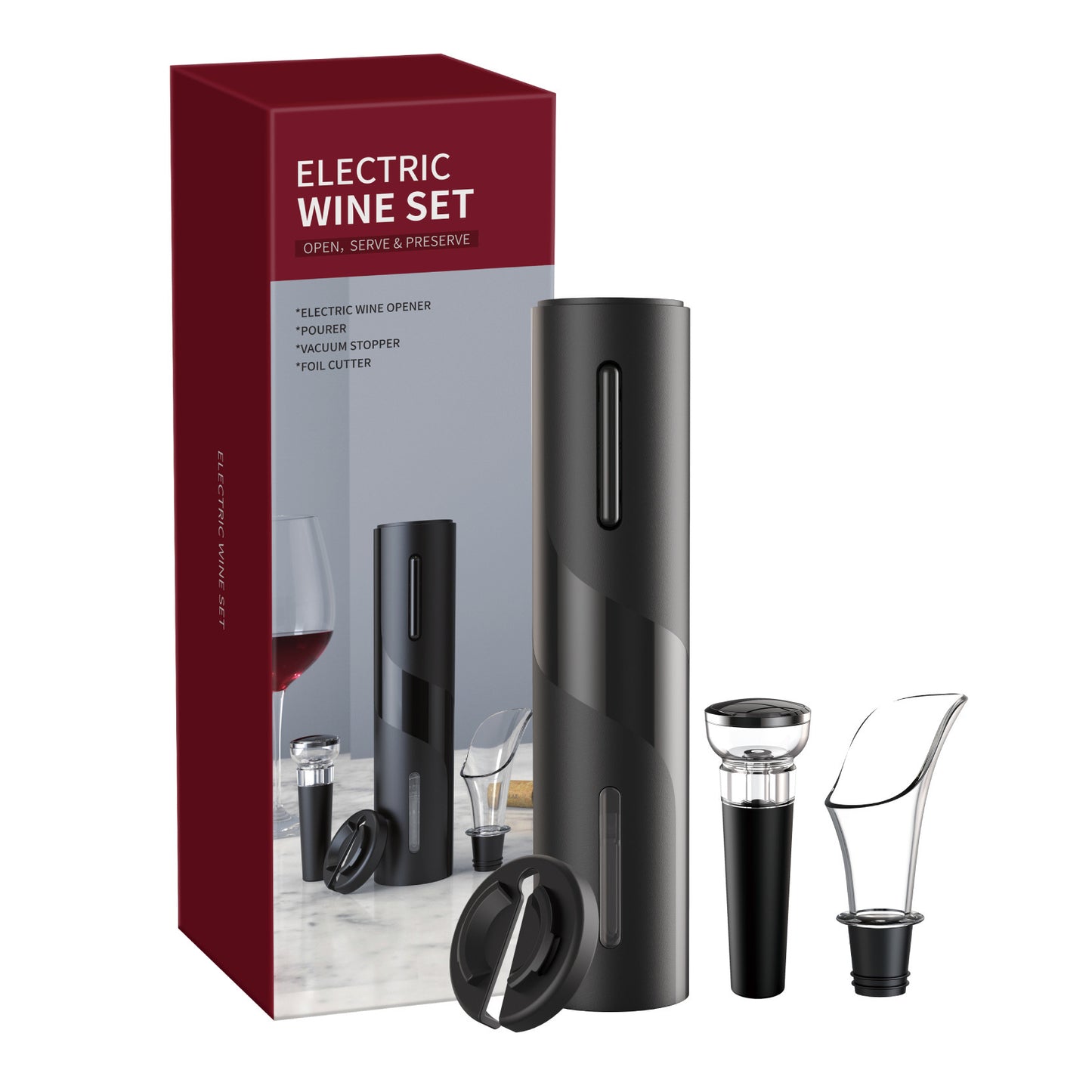 Cross-border electric bottle opener for home red wine bottle opener wine utensils automatic can opener wine opener
