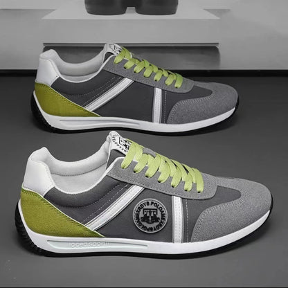 Men's breathable soft sole "forrest gump" shoes 2025 korean style fashion running sneakers men's cross-border flat shoes wholesale