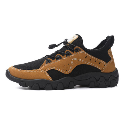 Customizable new hiking shoes, low-cut round toe athletic running shoes, cross-border export, plus size casual shoes - direct from the manufacturer