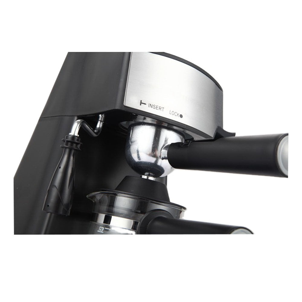 Coffee machine - compact home automatic grinding & brewing espresso machine with steam milk frother