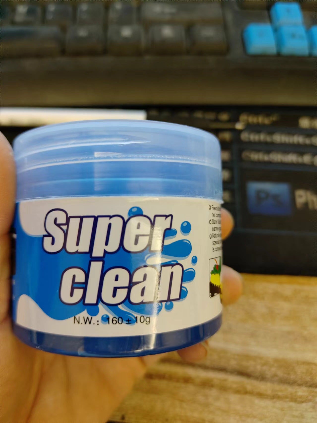 Crystal Cleaning Glue Vacuum Cleaning Glue Multifunctional Car Cleaning Artifact Crack Fred Seat Back Glue Cleaning Soft Glue