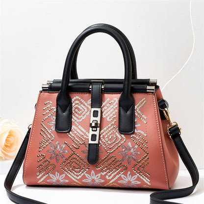 2026 winter new korean style fashionable minimalist popular middle-aged mom bag shoulder bag crossbody bag tote bag - dropshipping available