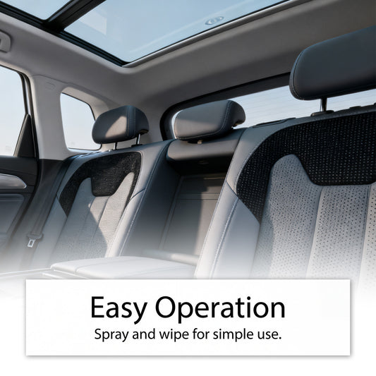 Hikmarion automotive leather care cream, automotive interior maintenance forms a protective film, anti-fouling and brightening leather