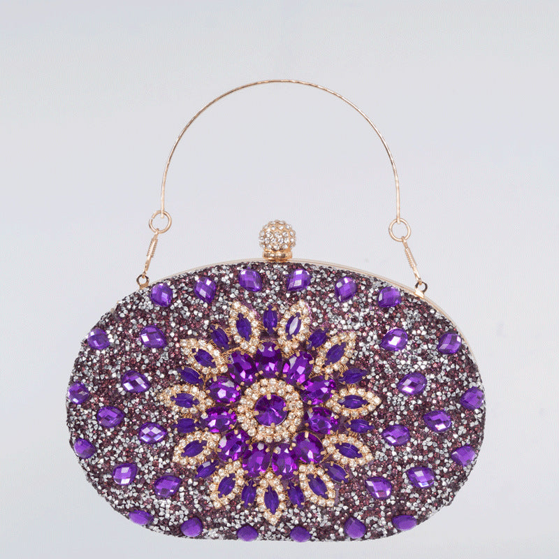 Sunflower shoulder bag statement dress fashion banquet ladies crossbody bag bag
