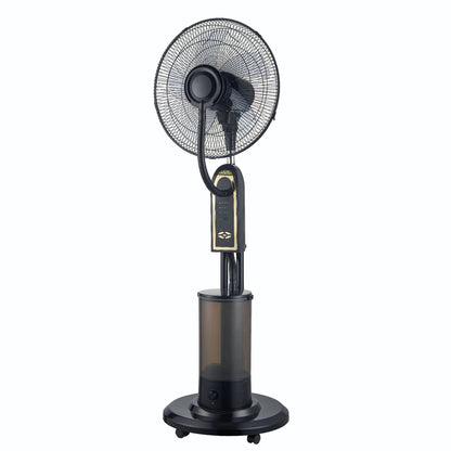 Factory direct export quality home use spray fan - floor fan with remote control, oscillation, humidification, and high airflow