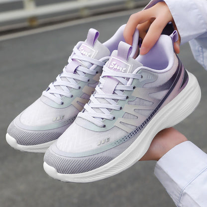Women's spring sneakers, couple's mesh shoes, eva cold-bonded running shoes, lightweight and comfortable flats - dropshipping available