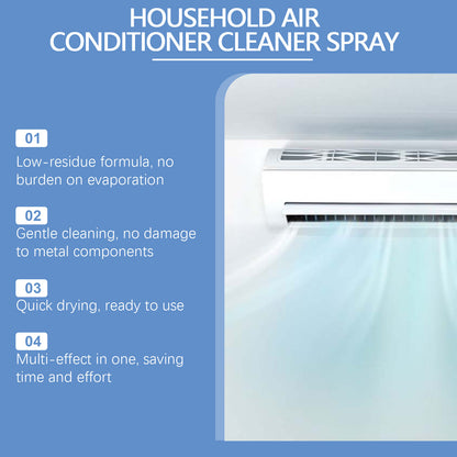 Jakehoe household air conditioner cleaner household air conditioner on-hook internal machine filter to remove dirt and odor cleaner