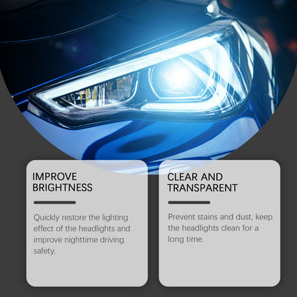 OUHOE Lamp Care Spray Car Headlight Shade Scratch Polishing Repair Refurbishment Care Spray