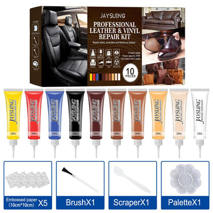 Jaysuing Car Leather Care Complementary Color Leather Bag Leather Shoes Renovated Sofa Leather Cream Leather Repair Cream