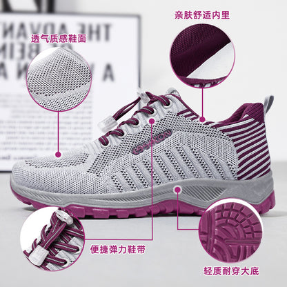 Women's walking shoes 2026 spring new style for couples running shoes ladieswear shoes casual elderly shoes sports style