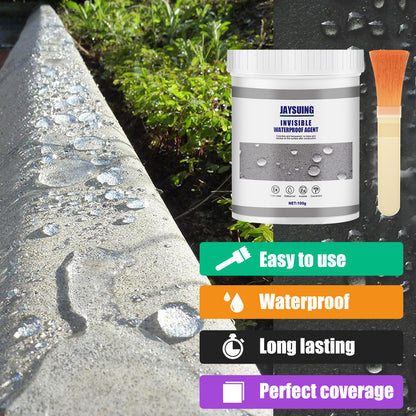 Jaysuing transparent waterproof glue, bathroom indoor crack leakage repair, no smashing brick repair paint glue