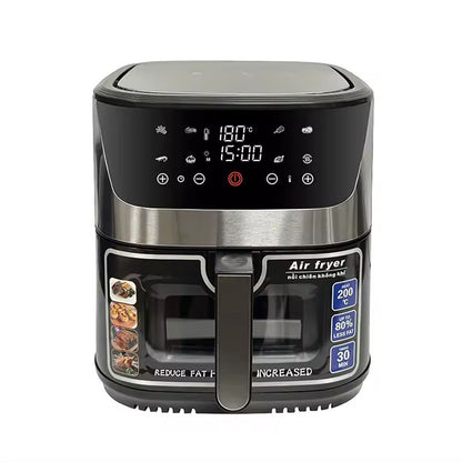 Cross-border exclusive european standard household appliances new large capacity french fries machine multifunctional electric fryer 10l air fryer