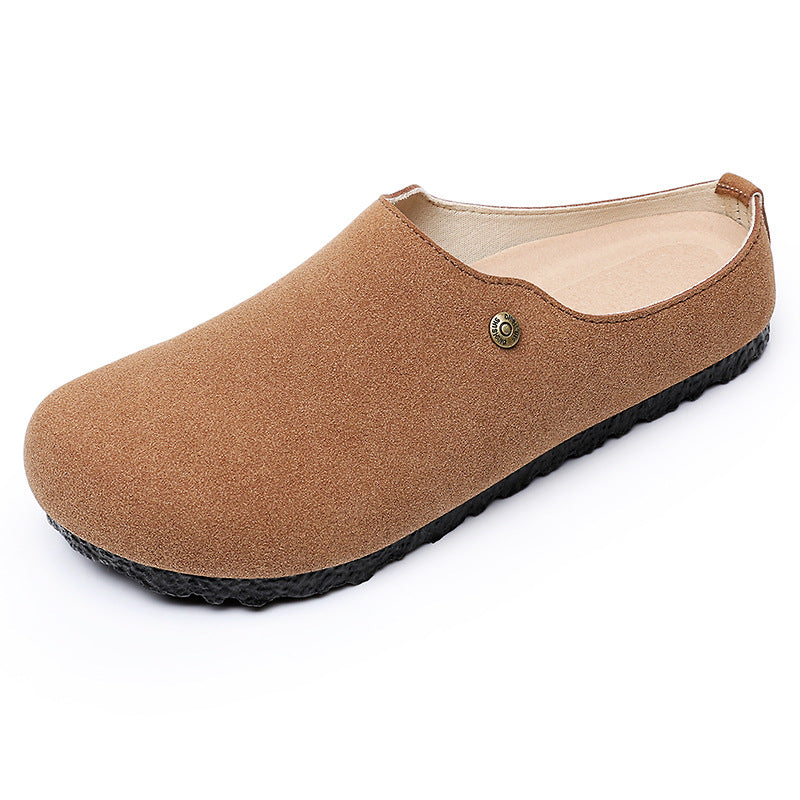 Women's shoesversatilesummernew arrival birkenstock shoescut out fishbone slippersoutwearclassy half slippers breathable sandals