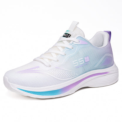 Women's spring ultralight mesh breathable athletic shoes, speed running shoes, versatile casual lightweight soft sole shock-absorbing sneakers